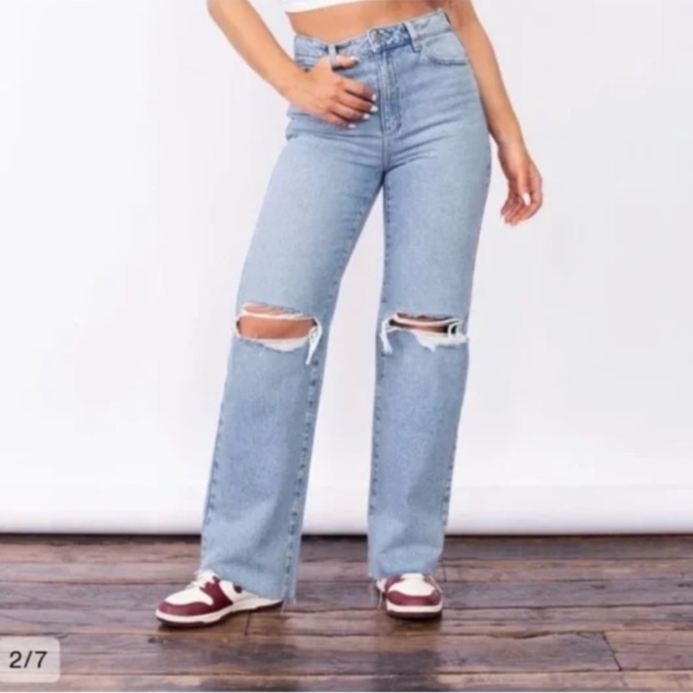 Garage Denim Jamie large wide leg jeans size 7